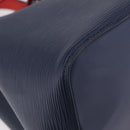 LOUIS VUITTON Epi Neonoe Hand Bag Indigo Red M54367 LV Auth ka6537-18