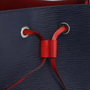 LOUIS VUITTON Epi Neonoe Hand Bag Indigo Red M54367 LV Auth ka6537-23