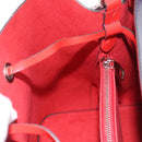 LOUIS VUITTON Epi Neonoe Hand Bag Indigo Red M54367 LV Auth ka6537-27