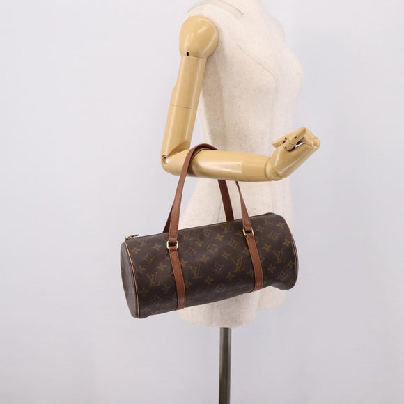 LOUIS VUITTON Monogram Papillon 30 Hand Bag Vintage M51365 LV Auth ka6538