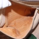 GUCCI GG Supreme Web Sherry Line Bag PVC Beige Gold 001 123 6177 Auth ka654-22