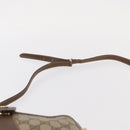 GUCCI GG Supreme Web Sherry Line Bag PVC Beige Gold 001 123 6177 Auth ka654-8