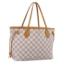 LOUIS VUITTON Damier Azur Neverfull PM Tote Bag N41362 LV Auth ka6541A-1