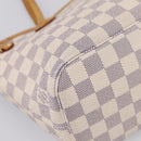LOUIS VUITTON Damier Azur Neverfull PM Tote Bag N41362 LV Auth ka6541A-16