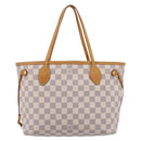 LOUIS VUITTON Damier Azur Neverfull PM Tote Bag N41362 LV Auth ka6541A-2