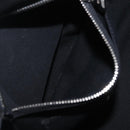 PRADA Canapa MM Hand Bag Canvas Beige Silver Auth ka6542-24