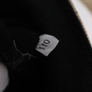 PRADA Canapa MM Hand Bag Canvas Beige Silver Auth ka6542-12