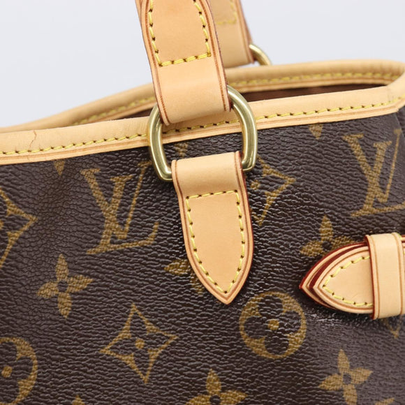 LOUIS VUITTON Monogram Batignolles Horizontal Tote Bag M51154 LV Auth ka6543V