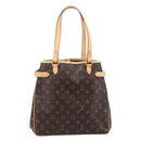 LOUIS VUITTON Monogram Batignolles Horizontal Tote Bag M51154 LV Auth ka6543V-3