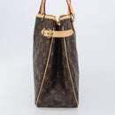 LOUIS VUITTON Monogram Batignolles Horizontal Tote Bag M51154 LV Auth ka6543V-4