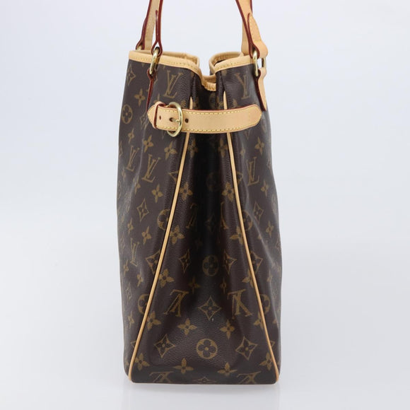 LOUIS VUITTON Monogram Batignolles Horizontal Tote Bag M51154 LV Auth ka6543V