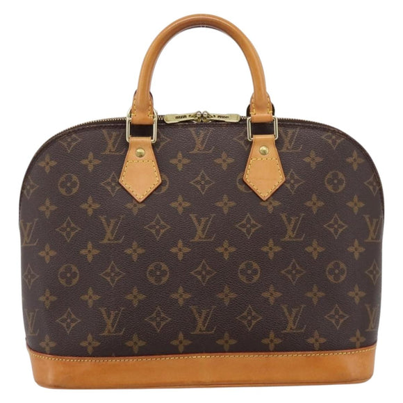LOUIS VUITTON Monogram Alma Hand Bag M51130 LV Auth ka6544V