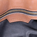 BURBERRY Nova Check Shoulder Bag Canvas Beige Gold Auth ka6546-22