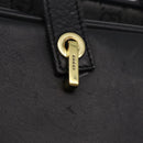 GUCCI GG Canvas Tote Bag Black Gold 92730 Auth ka6548A-10