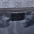 GUCCI GG Canvas Tote Bag Black Gold 92730 Auth ka6548A-18