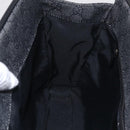 GUCCI GG Canvas Tote Bag Black Gold 92730 Auth ka6548A-20