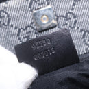 GUCCI GG Canvas Tote Bag Black Gold 92730 Auth ka6548A-12