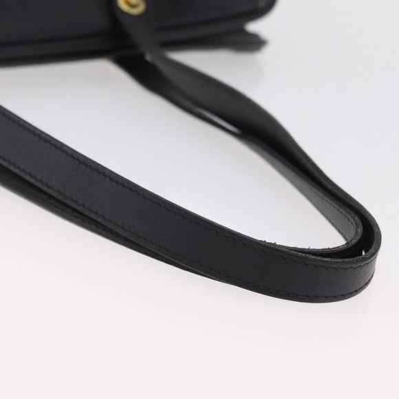 GUCCI GG Canvas Tote Bag Black Gold 92730 Auth ka6548A