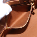 LOUIS VUITTON Monogram Vernis Reade PM Hand Bag Bronze M91146 LV Auth ka655-21