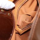 LOUIS VUITTON Monogram Vernis Reade PM Hand Bag Bronze M91146 LV Auth ka655-12