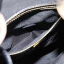 FENDI Pecan Canvas Backpack PVC Black Brown gold 259290 Auth ka6553V-23