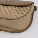 GUCCI Shoulder Bag Canvas Beige Gold 007 754 0074 Auth ka6555-9