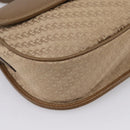 GUCCI Shoulder Bag Canvas Beige Gold 007 754 0074 Auth ka6555-14