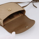 GUCCI Shoulder Bag Canvas Beige Gold 007 754 0074 Auth ka6555-10