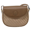 GUCCI Shoulder Bag Canvas Beige Gold 007 754 0074 Auth ka6555-13