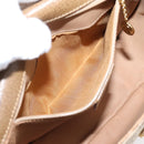 GUCCI Shoulder Bag Canvas Beige Gold 007 754 0074 Auth ka6555-21