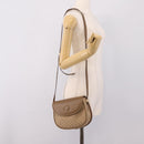 GUCCI Shoulder Bag Canvas Beige Gold 007 754 0074 Auth ka6555-22