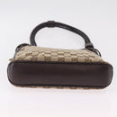 GUCCI GG Canvas Shoulder Bag Beige Gold 109106 Auth ka6563-7