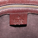 GUCCI GG Canvas Shoulder Bag Beige Gold 109106 Auth ka6563-23
