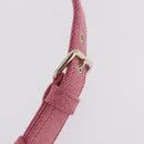 Christian Dior Macro Cannage Lady D Joy Satchel Denim 2way Pink Auth ka6565SAM-18