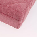 Christian Dior Macro Cannage Lady D Joy Satchel Denim 2way Pink Auth ka6565SAM-21