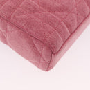 Christian Dior Macro Cannage Lady D Joy Satchel Denim 2way Pink Auth ka6565SAM-22