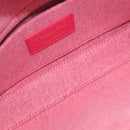 Christian Dior Macro Cannage Lady D Joy Satchel Denim 2way Pink Auth ka6565SAM-10