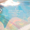 LOUIS VUITTON Monogram Prism Pochette Volga Bag Silver M55261 LV Auth ka6566V-21