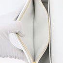 Christian Dior Miss Dior Shoulder Bag Leather White Gold Auth ka6568SAM-23