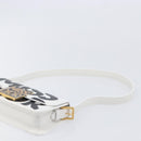Christian Dior Miss Dior Shoulder Bag Leather White Gold Auth ka6568SAM-8