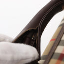 Burberrys Nova Check Travel Bag Canvas 2way Beige Auth ka657-9