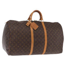 LOUIS VUITTON Monogram Keepall 60 Boston Bag M41422 LV Auth ka6571-1