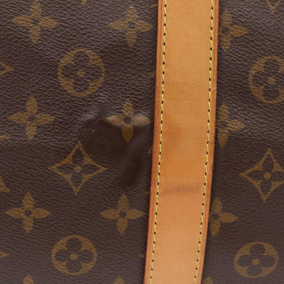 LOUIS VUITTON Monogram Keepall 60 Boston Bag M41422 LV Auth ka6571