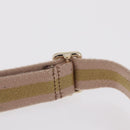 GUCCI GG Canvas Sherry Line Shoulder Bag Beige Gold 189749 Auth ka6574-16