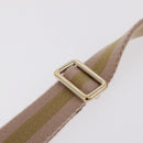 GUCCI GG Canvas Sherry Line Shoulder Bag Beige Gold 189749 Auth ka6574-17