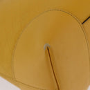 GUCCI Diamante Tote Bag Leather Yellow 353397 Auth ka6575-14