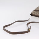 GUCCI GG Supreme Web Sherry Line Bag PVC Beige Gold 001 123 6177 Auth ka6578-9