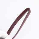 Cartier Must Line Clutch Bag Leather Bordeaux Gold Auth ka6579-11