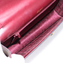 Cartier Must Line Clutch Bag Leather Bordeaux Gold Auth ka6579-13