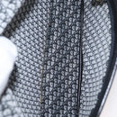 Christian Dior Chain Shoulder Bag Leather Black Gold Auth ka658-17